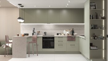 Тренды и новые цвета в дизайне современных кухонь в 2023 году в Марусино - marusino.mebel54.com | фото