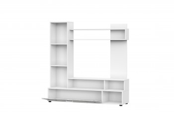 Мебель для гостиной "МГС 9" Белый / Цемент светлый в Марусино - marusino.mebel54.com | фото