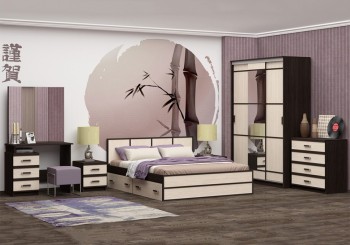 Модульная спальня Сакура в Марусино - marusino.mebel54.com | фото