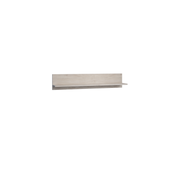 Полка навесная Саманта Дуб харбор белый в Марусино - marusino.mebel54.com | фото