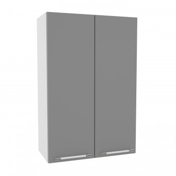 Ройс ВП 600 Шкаф верхний высокий (Графит софт/корпус Серый) в Марусино - marusino.mebel54.com | фото
