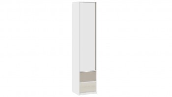 Шкаф для белья комбинированный «Сканди» Дуб Гарден/Белый/Глиняный серый в Марусино - marusino.mebel54.com | фото